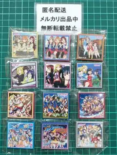 ラブライブ　サンシャイン　Aqours　スクエア缶バッジ　梨子　曜　まとめ売り