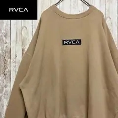 RVCA ルーカ ★スウェット★ワンポイント ボックスロゴ オーバーサイズ