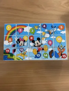 キューブパズル　15コマ　ディズニーキャラクターズ エポック社 アポロ社