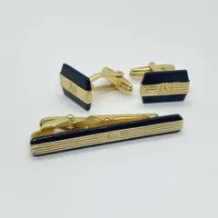 【S】Christian Dior ディオール ネクタイピン&カブスボタン