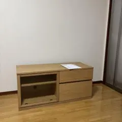 【出品3月2日まで】無印良品　テレビ台　110cm 2025年最新】無印良品 テレビ台 110の人気アイテム - メルカリ