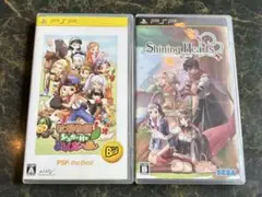牧場物語 Shining Hearts PSPソフト2本セット