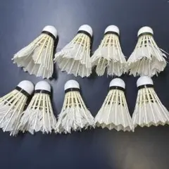 バドミントンシャトル 9個セット　完全新品:2個　ある程度使える:7個