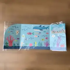 デコレ　コンコンブル　貝猫背景カード