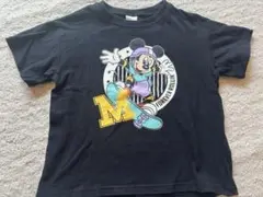 ディズニー　ミッキーTシャツ 110cm スケボー　半袖　futafuta