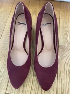 ジルサンダーネイビー パンプス