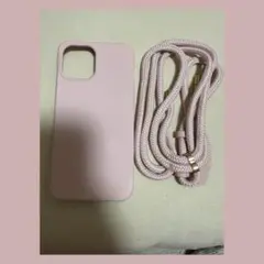 iPhoneケース iPhone12シリーズ ストラップ付き