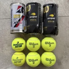 テニスボール6個