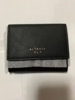 ALTROSE 三つ折り財布 黒