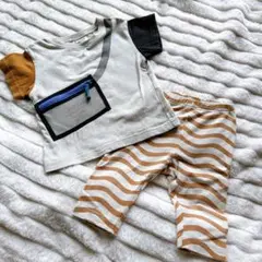 BREEZE Tシャツ & ユニクロ マリメッコ パンツ セット