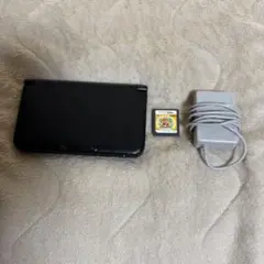Nintendo 3DS LL ジャンク品　充電器・ゲームカセット付き