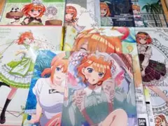 五等分の花嫁 中野四葉 四葉 クリアファイル イラストボード まとめ売り セット