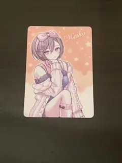 ローソン　初音ミク39culture ウエハース　MEIKO