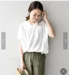 liflattie ships 2way ワッフルカットソー