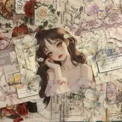 海外マステ22本切り売り♡簡易マステ袋付き♡（横）