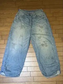 希少 refomed FRESH MAN DENIM WIDE PANTS
