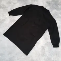 本日限定価格 ✨ ノーブランド ワンピース　スゥエット 【XL(LL)】 黒