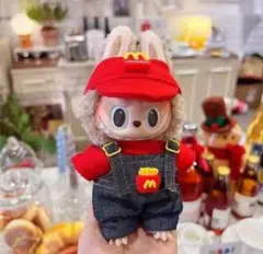 labubuラブブ マクドナルド風コスチューム