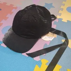 ニコアンド　バックリボンキャップ