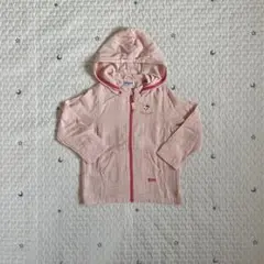 処分価格。最終値下げ。　ミキハウス　うさこ　ガーゼ　パーカー　110