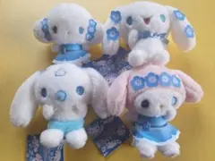 サンリオキャラクターズぬいぐるみ Nemophi Lazuli　全4種セット