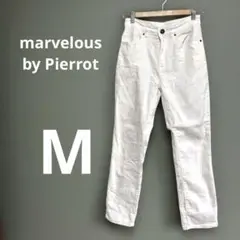 marvelous by Pierrot カジュアルパンツ　ホワイト　M