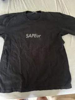 SAPEuR 黒 Tシャツ Lサイズ