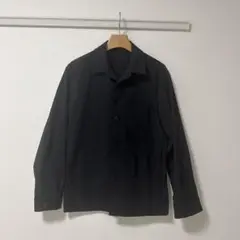 ユニクロ 感動シャツジャケット XS ブラック