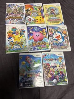 Wii ソフトまとめ売り8本分