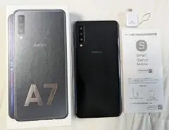 【美品】GalaxyA7 ブラック（SM-A750C）本体 楽天