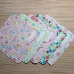 No.224☆4重ガーゼハンカチ 15×15 ☆5枚