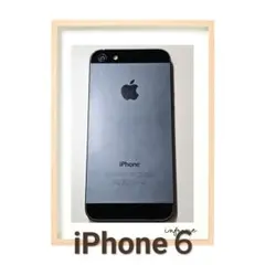 iPhone　iPhone６　スペースグレイ　稼働品　初期化