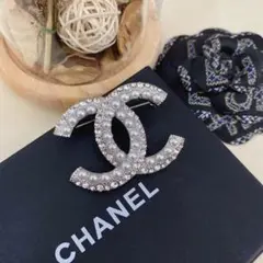 CHANELシャネル CCマコパール ブローチ