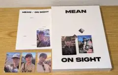 フォトブック+カタログ 特典トレカ4枚付 MEAN : on sight ミンホ