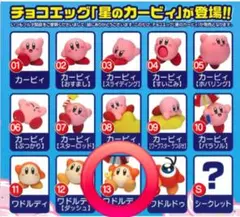 星のカービィ　チョコエッグ　フルタ製菓　13 ワドルディ【パラソル】