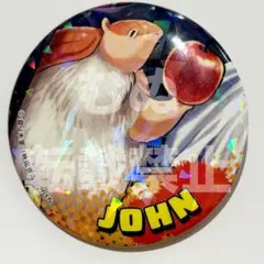 吸血鬼すぐ死ぬ展 ホログラム缶バッジ ジョン