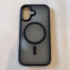 【中古美品】NIMASO iPhone16 ケース MagSafe対応 半透明