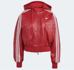 週末限定Adilenium シーズン3ビンテージフェイクレザージャケット 3XL adidas Originals - 希少2XL⭐️ADILENIUM シーズン3 ビンテージ