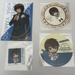ガンダムSEED FREEDOM コースター　ステッカー　キラ　ブロマイド