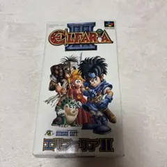 美品 エルファリアII スーパーファミコンソフト 箱付　説明書付き