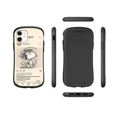 スヌーピー iPhone16plus，カメラ2個タイプ用ハードケース