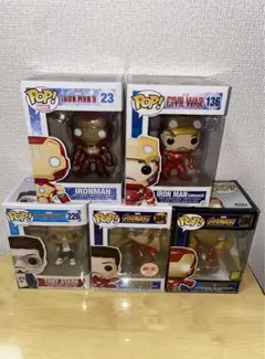 funko pop marvel アイアンマン　トニースターク　フィギュア