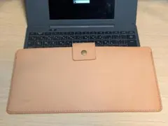【美品】ポメラ DM250/200/100 専用ヌメ牛革カバー　新宿猫歩