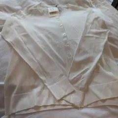 La Bastide des Laurmarin ホワイトカーディガン新品