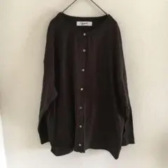 【mansart】マンサール　カーディガン　カットソー　トップス　シンプル