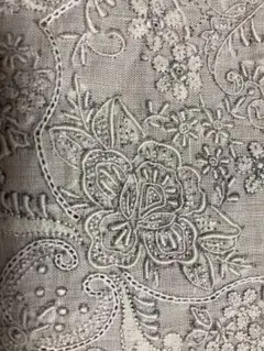 スワトウ刺繍ハンカチーフ