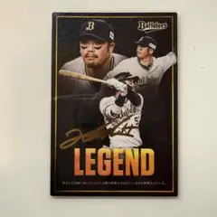 T-岡田 LEGENDカード　金サインパラレル