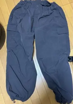 ダークグレー カーゴパンツ 4ポケット