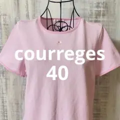 courreges クレージュ　速乾性UV Tシャツ