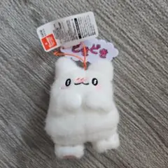 新品タグ付きはなまるおばけ　サンリオ プライズ　ぬいぐるみ　マスコット どきどき